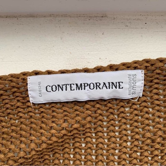 Crochet Sleeveless Brown Top - Picture 3 of 7